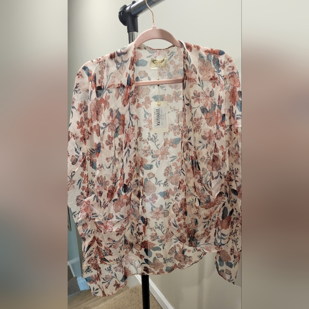 Floral Sheer Blouse